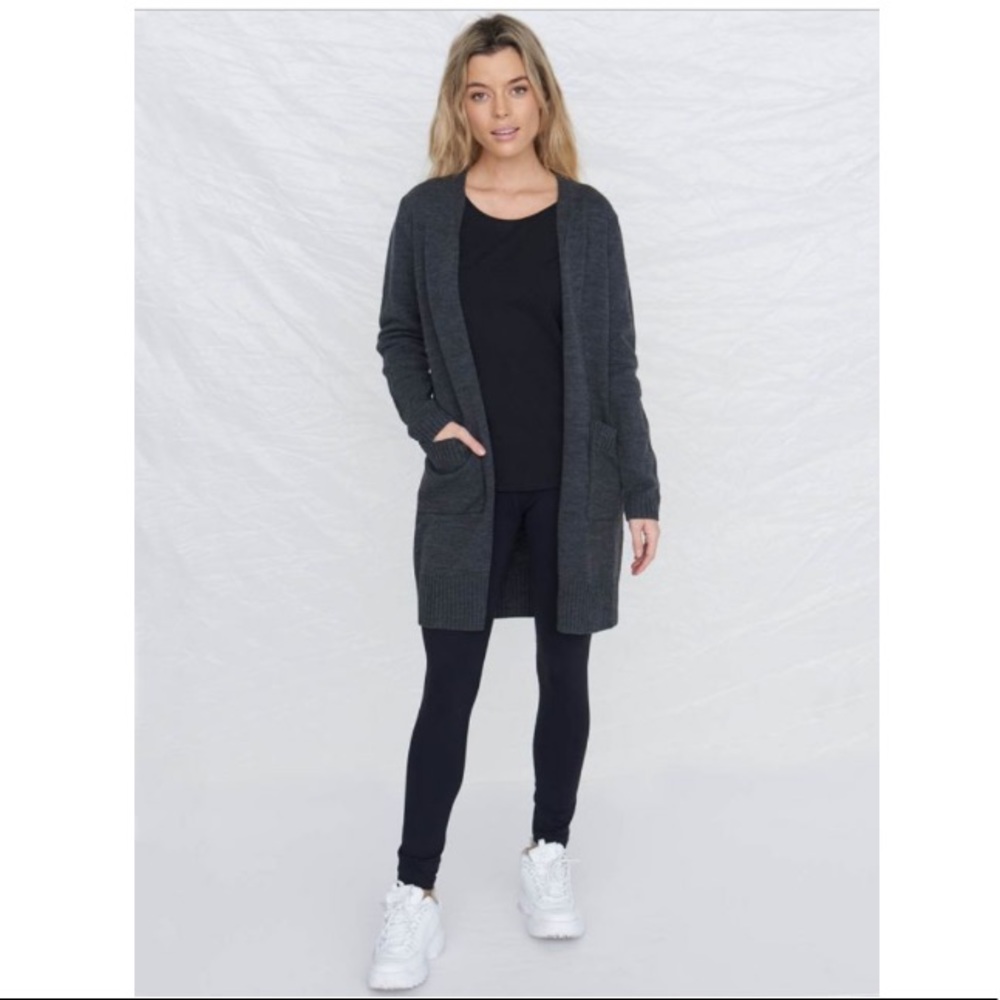 Bench Gray Cardigan L NWT